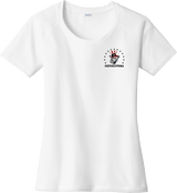 Phila Revolution Ladies PosiCharge Tri-Blend Wicking Scoop Neck Raglan Tee