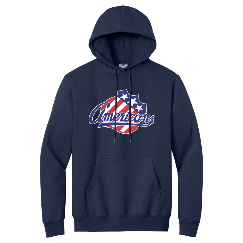 Americans Essential Fleece Pullover Hooded Sweatshirt